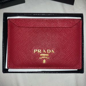 Prada Saffiano Card Holder